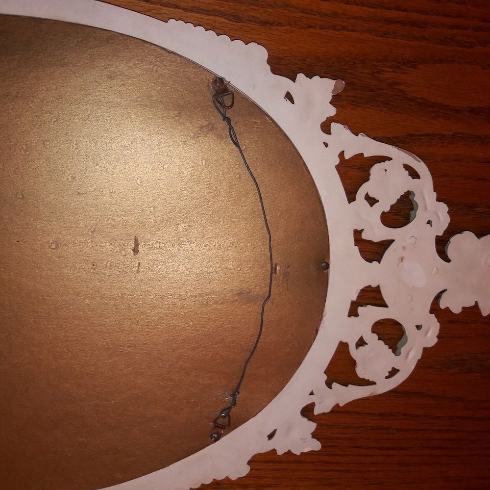 VINTAGE SYROCO MIRROR, VERY PRETTY, GOOD VINTAGE C - Picture 11 of 11